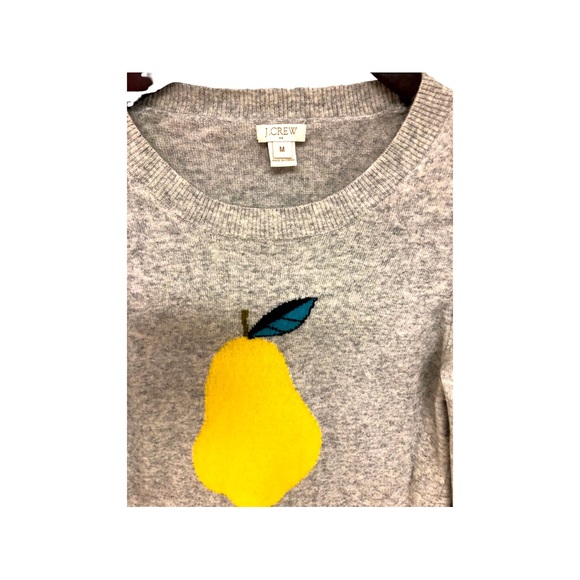 J crew pear wool crew neck sweater - Picture 3 of 4